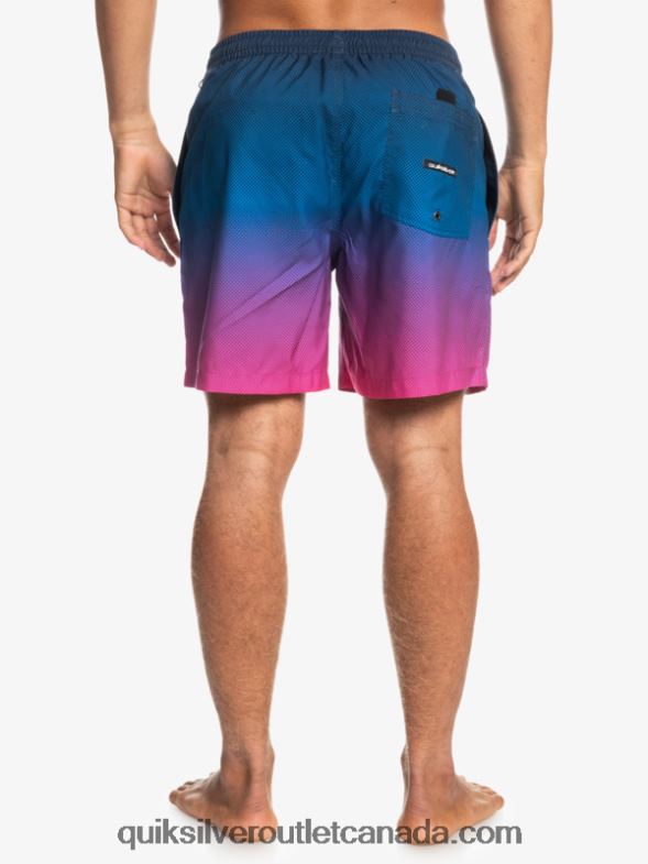 CA Quiksilver Men Everyday Pop Fade 14 Volleys pop fade - navy blazer TX4R21243
