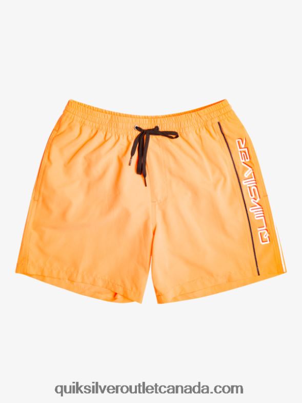 CA Quiksilver Men Everyday Vert 16 Volleys orange pop TX4R2697