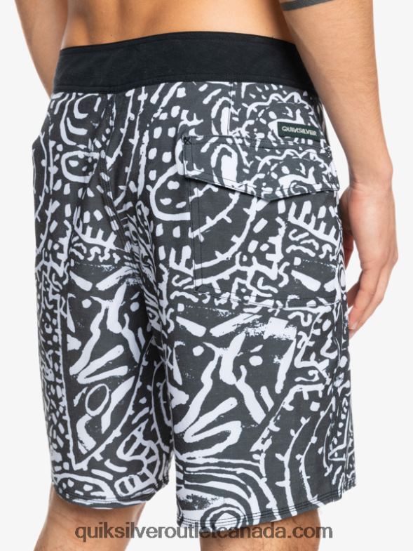 CA Quiksilver Men HEMPSTRETCH 69 18 Boardshorts black TX4R21814