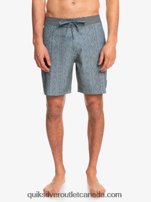 CA Quiksilver Men HEMPSTRETCH 69 18 Boardshorts captains blue TX4R21817
