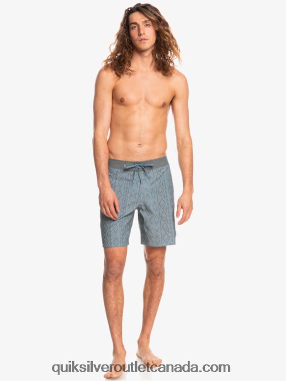 CA Quiksilver Men HEMPSTRETCH 69 18 Boardshorts captains blue TX4R21817
