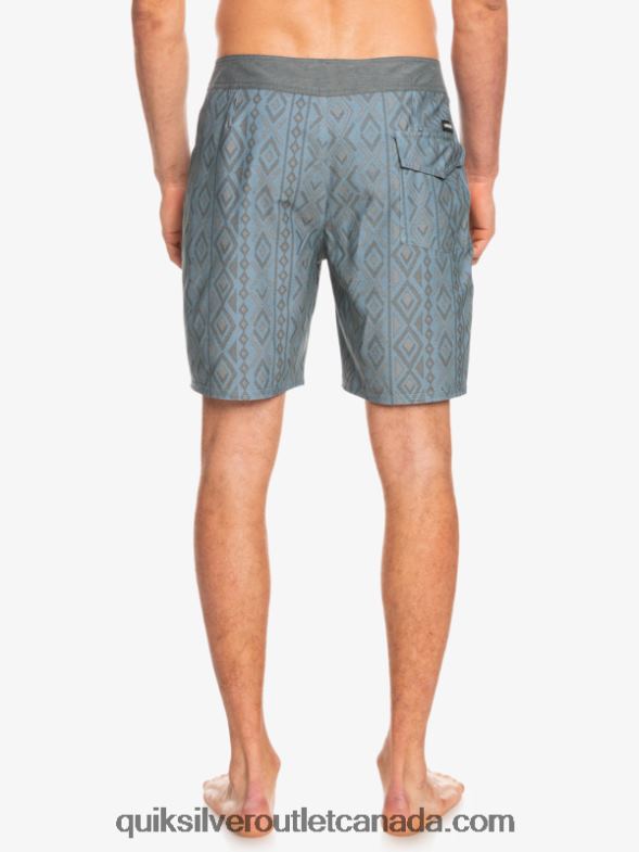 CA Quiksilver Men HEMPSTRETCH 69 18 Boardshorts captains blue TX4R21817