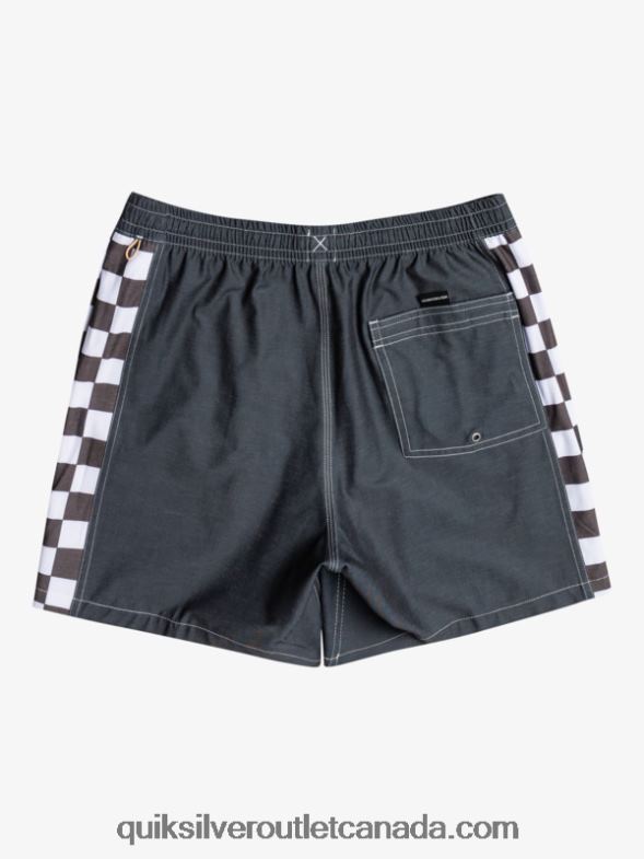 CA Quiksilver Men HEMPSTRETCH Original Arch 17 Volleys black TX4R21674