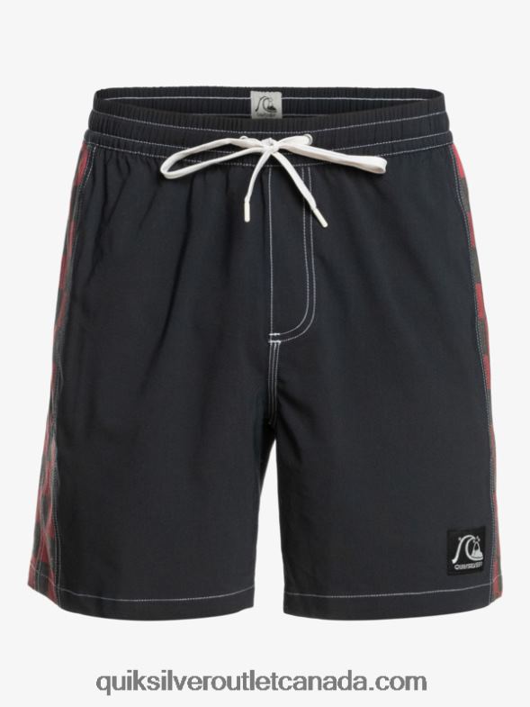 CA Quiksilver Men HEMPSTRETCH Original Arch 17 Volleys tarmac TX4R21675