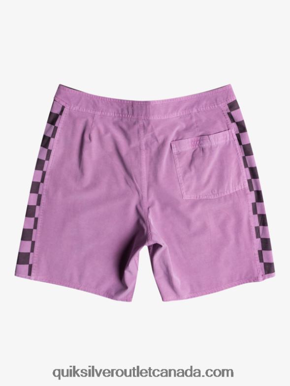 CA Quiksilver Men HEMPSTRETCH Original Arch Washed 18 Boardshorts dusty orchid TX4R21669