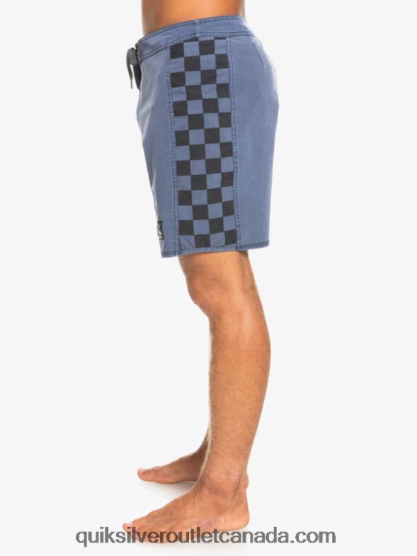 CA Quiksilver Men HEMPSTRETCH Original Arch Washed 18 Boardshorts navy blazer TX4R21670