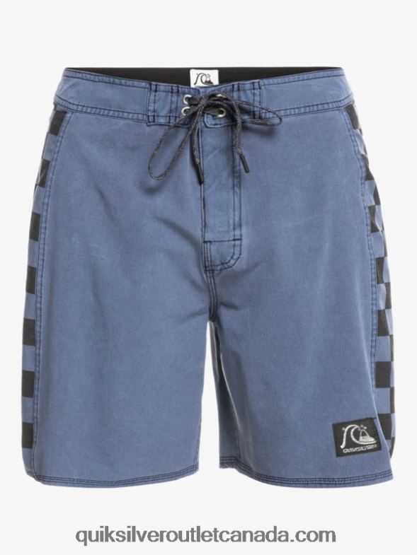 CA Quiksilver Men HEMPSTRETCH Original Arch Washed 18 Boardshorts navy blazer TX4R21670