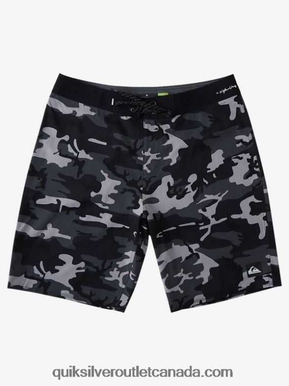 CA Quiksilver Men Highline Kaimana Camo 20 Boardshorts tarmac TX4R21877