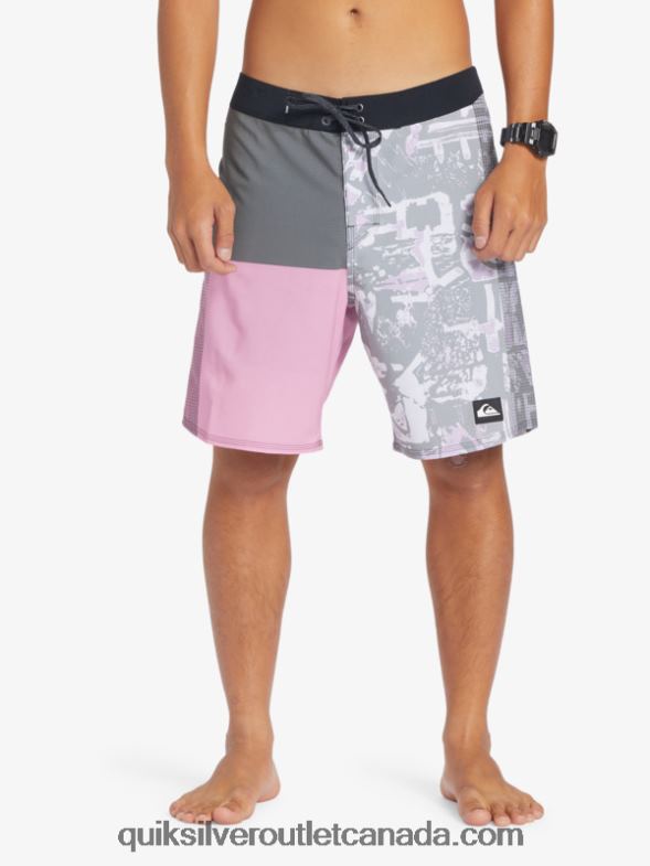 CA Quiksilver Men Highlite Arch 19 Boardshorts iron gate TX4R2366