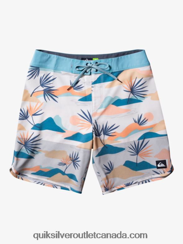 CA Quiksilver Men Highlite Scallop 19 Boardshorts birch TX4R229
