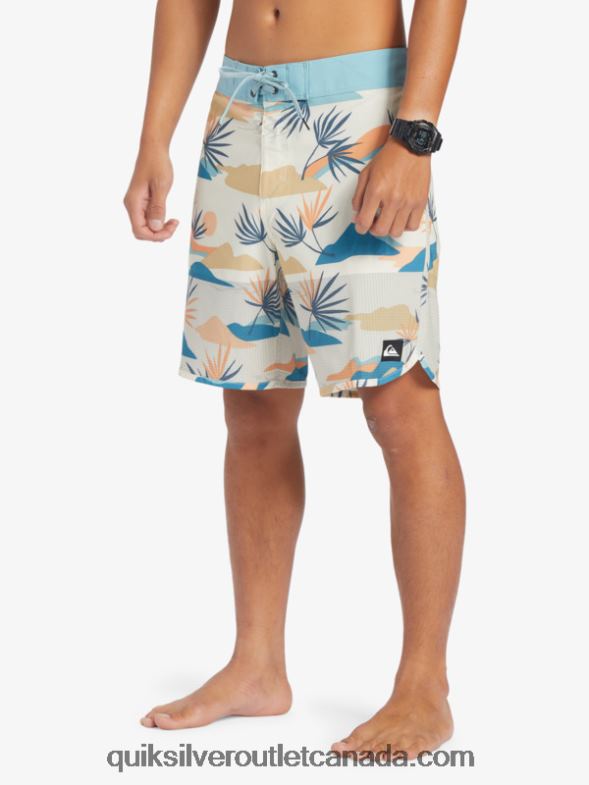 CA Quiksilver Men Highlite Scallop 19 Boardshorts birch TX4R229