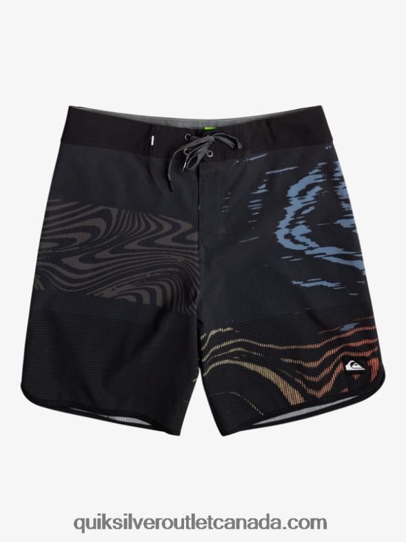 CA Quiksilver Men Highlite Scallop 19 Boardshorts black TX4R219
