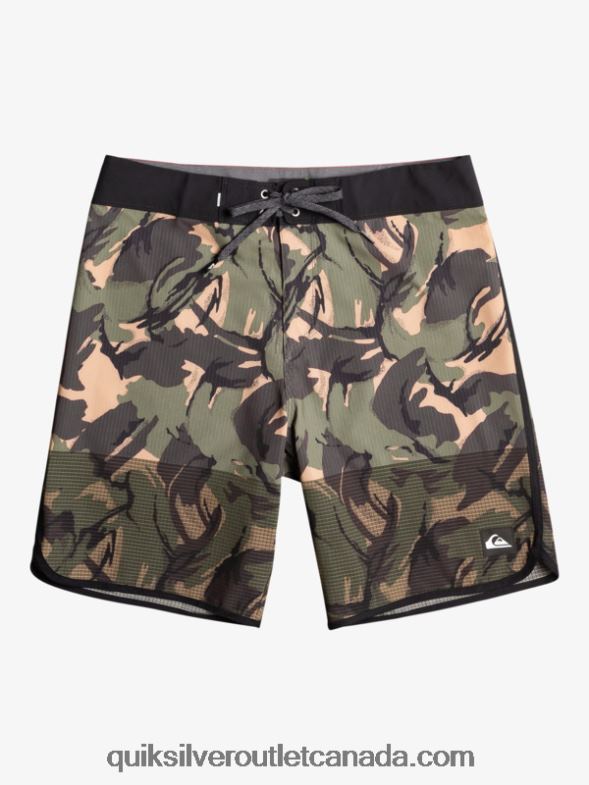 CA Quiksilver Men Highlite Scallop 19 Boardshorts camo TX4R233