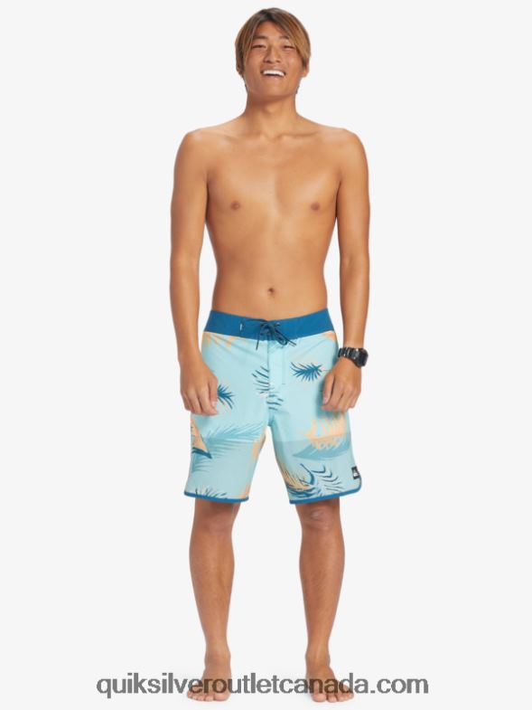 CA Quiksilver Men Highlite Scallop 19 Boardshorts maroccan blue TX4R227