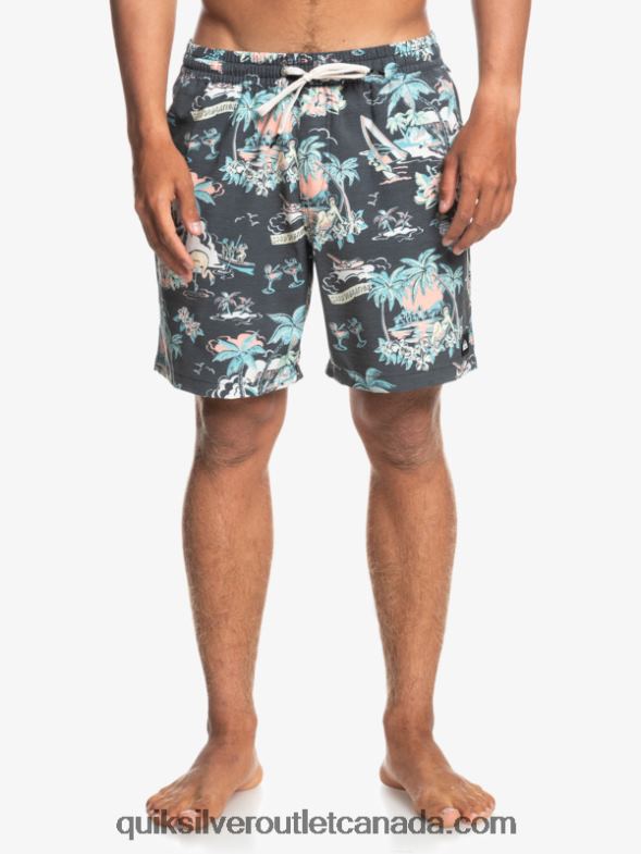 CA Quiksilver Men Hotel Paradiso 17 Volleys hotel paradiso - black TX4R21765