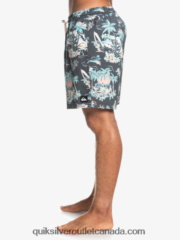 CA Quiksilver Men Hotel Paradiso 17 Volleys hotel paradiso - black TX4R21765