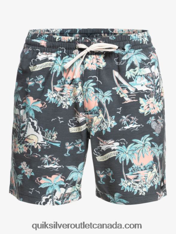 CA Quiksilver Men Hotel Paradiso 17 Volleys hotel paradiso - black TX4R21765