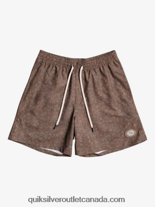 CA Quiksilver Men Mini Trip 17 Volleys cinnamon TX4R21531