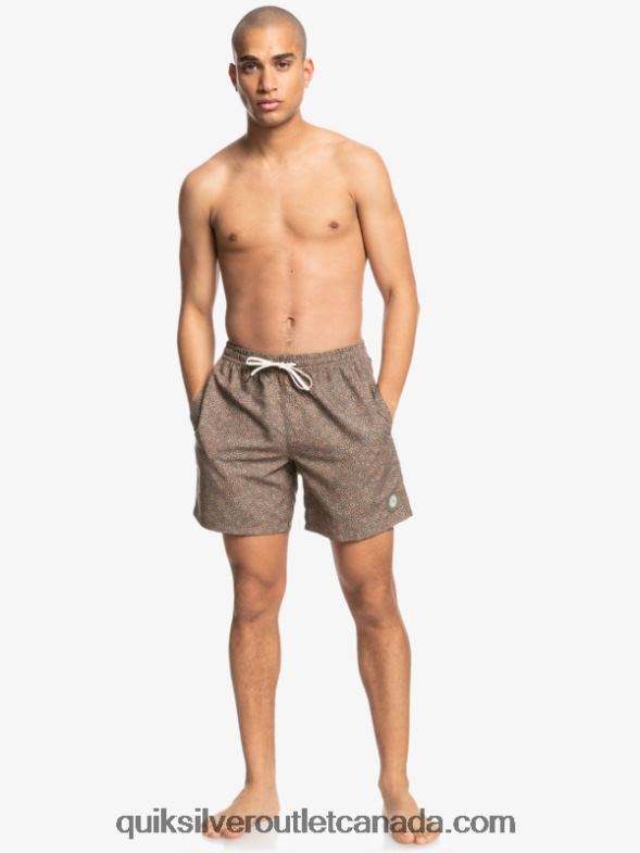 CA Quiksilver Men Mini Trip 17 Volleys cinnamon TX4R21531