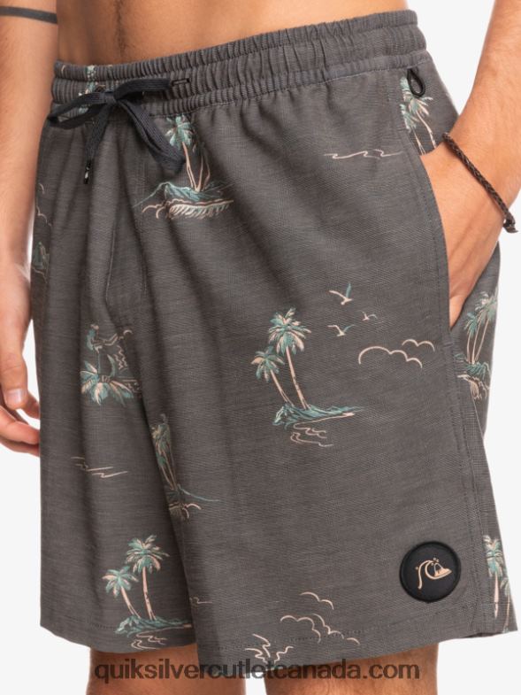 CA Quiksilver Men Mix PCS 17 Volleys black TX4R21779