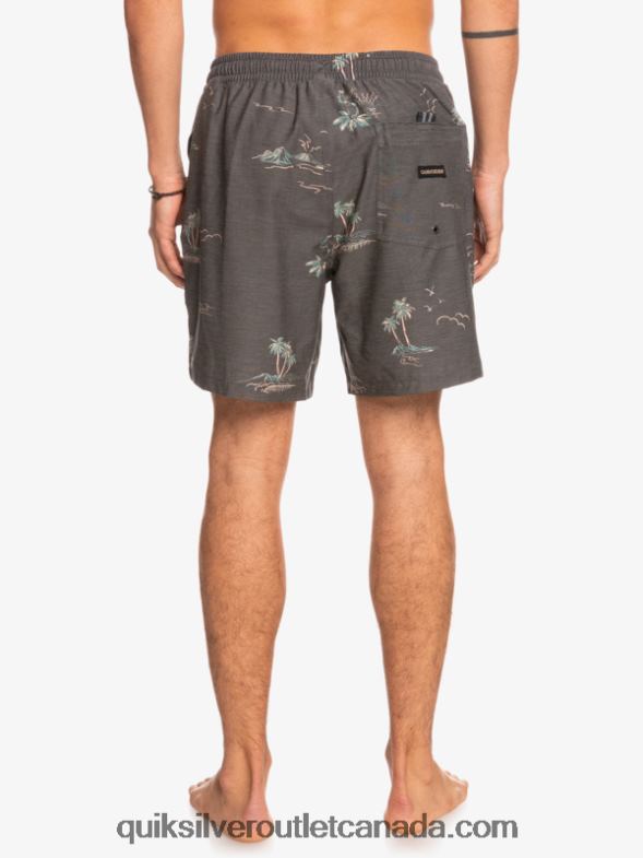 CA Quiksilver Men Mix PCS 17 Volleys black TX4R21779