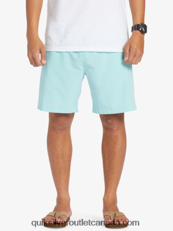 CA Quiksilver Men Ocean Elastic 18 Amphibian Shorts angel blue TX4R2346