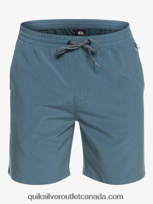 CA Quiksilver Men Ocean Elastic 18 Amphibian Shorts bering sea TX4R2348
