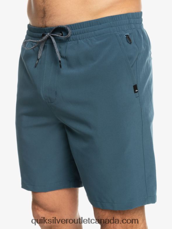 CA Quiksilver Men Ocean Elastic 18 Amphibian Shorts midnight navy TX4R2345