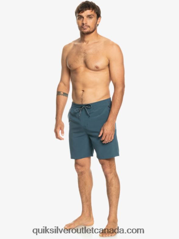 CA Quiksilver Men Ocean Elastic 18 Amphibian Shorts midnight navy TX4R2345