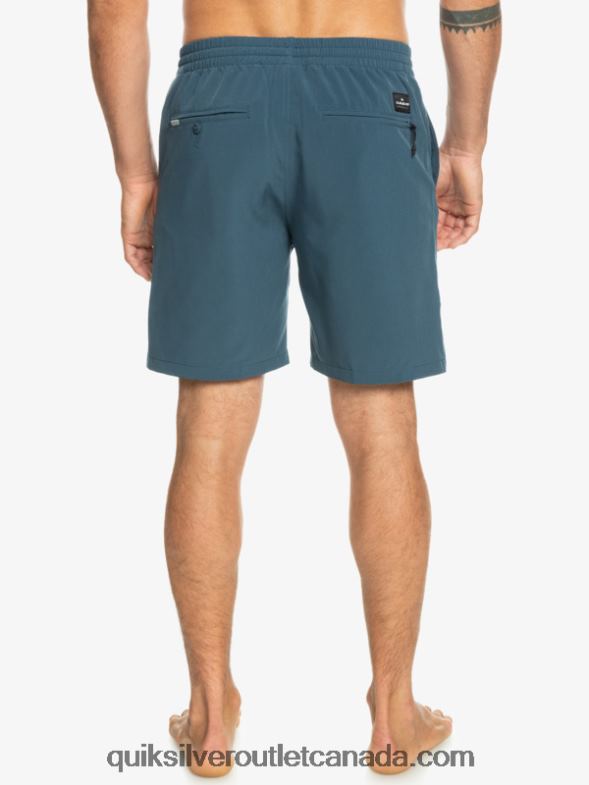 CA Quiksilver Men Ocean Elastic 18 Amphibian Shorts midnight navy TX4R2345