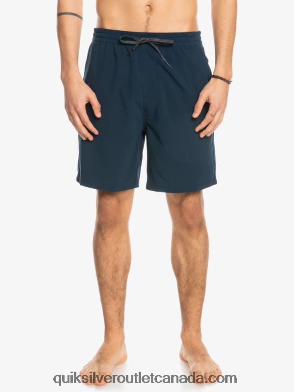 CA Quiksilver Men Ocean Elastic 18 Amphibian Shorts navy blazer TX4R2349