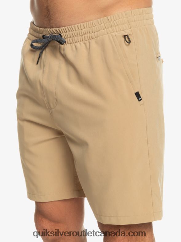 CA Quiksilver Men Ocean Elastic 18 Amphibian Shorts plage TX4R2344