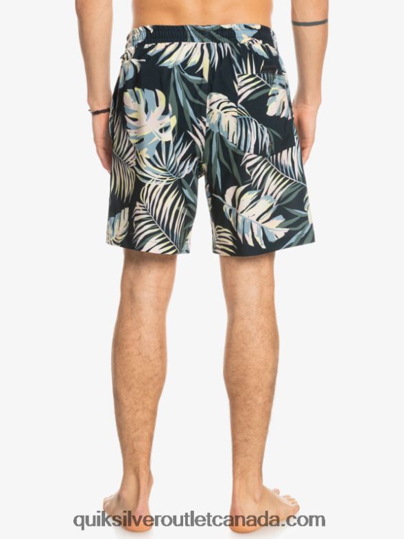 CA Quiksilver Men Ocean Mix 17 Volleys black TX4R21705