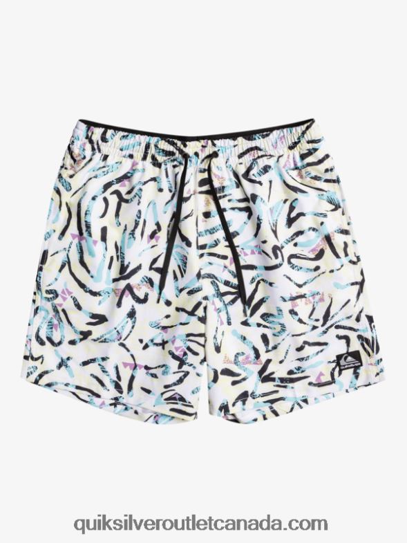 CA Quiksilver Men Ocean Mix 17 Volleys white TX4R21708
