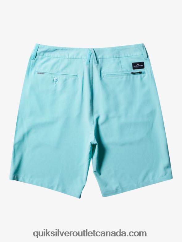 CA Quiksilver Men Ocean Union Amphibian 20 Hybrid Shorts angel blue TX4R2146
