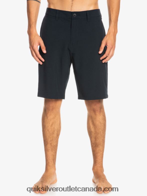 CA Quiksilver Men Ocean Union Amphibian 20 Hybrid Shorts black TX4R2138