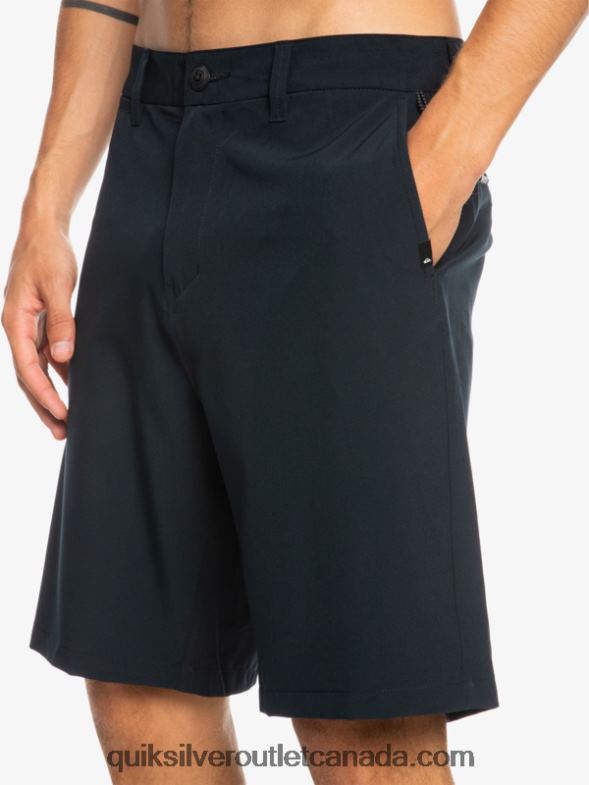 CA Quiksilver Men Ocean Union Amphibian 20 Hybrid Shorts black TX4R2138