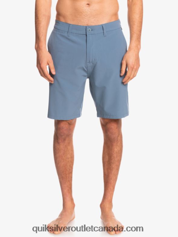 CA Quiksilver Men Ocean Union Amphibian 20 Hybrid Shorts blue mirage TX4R2153