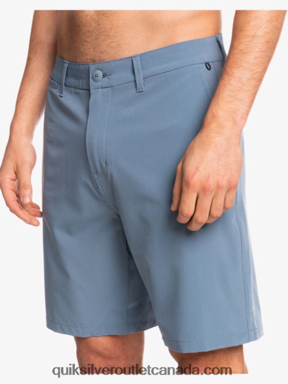 CA Quiksilver Men Ocean Union Amphibian 20 Hybrid Shorts blue mirage TX4R2153