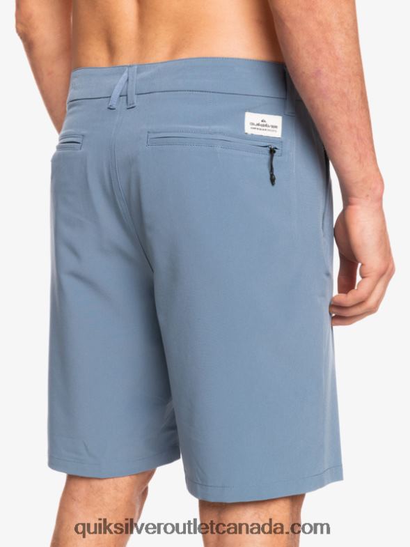 CA Quiksilver Men Ocean Union Amphibian 20 Hybrid Shorts blue mirage TX4R2153