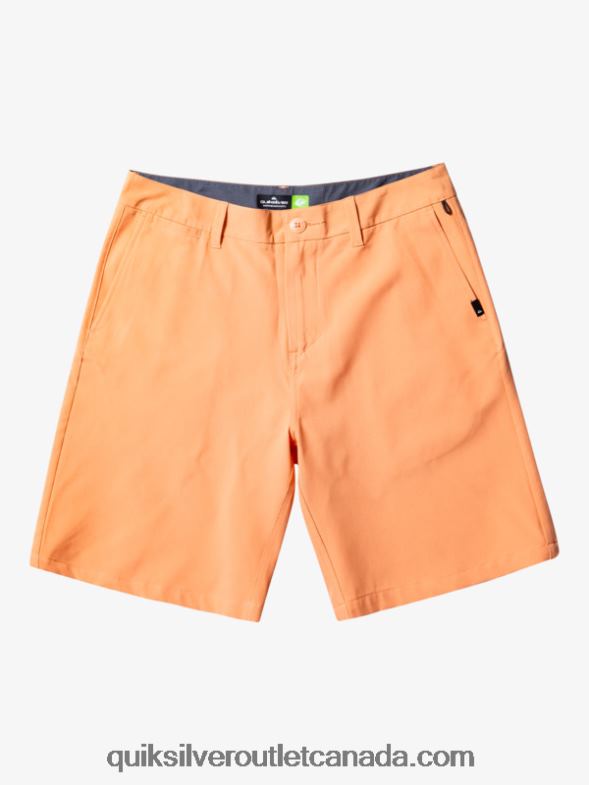 CA Quiksilver Men Ocean Union Amphibian 20 Hybrid Shorts copper tan TX4R2143