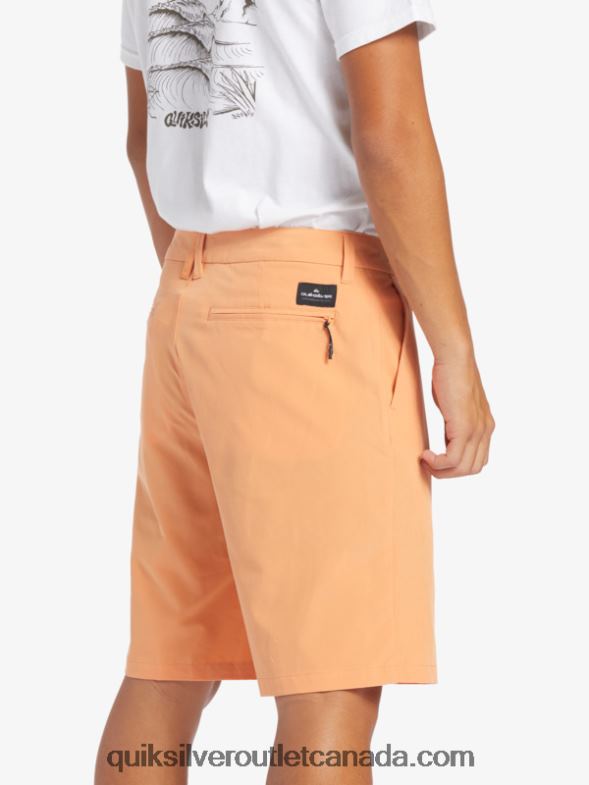 CA Quiksilver Men Ocean Union Amphibian 20 Hybrid Shorts copper tan TX4R2143