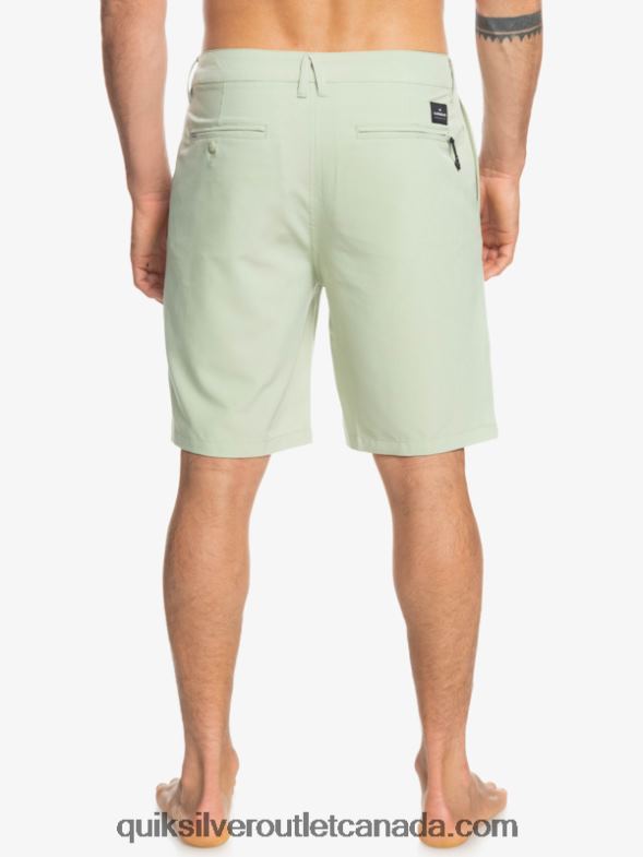 CA Quiksilver Men Ocean Union Amphibian 20 Hybrid Shorts desert sage TX4R2149