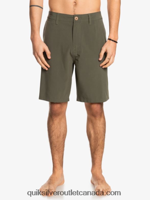 CA Quiksilver Men Ocean Union Amphibian 20 Hybrid Shorts grape leaf TX4R2150