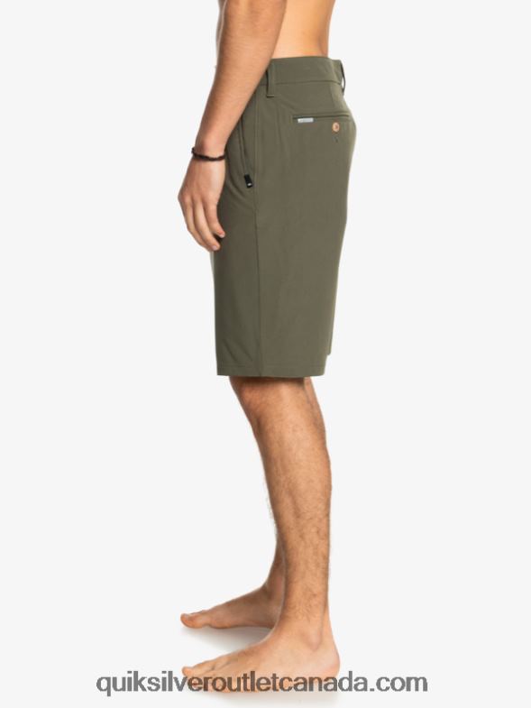 CA Quiksilver Men Ocean Union Amphibian 20 Hybrid Shorts grape leaf TX4R2150