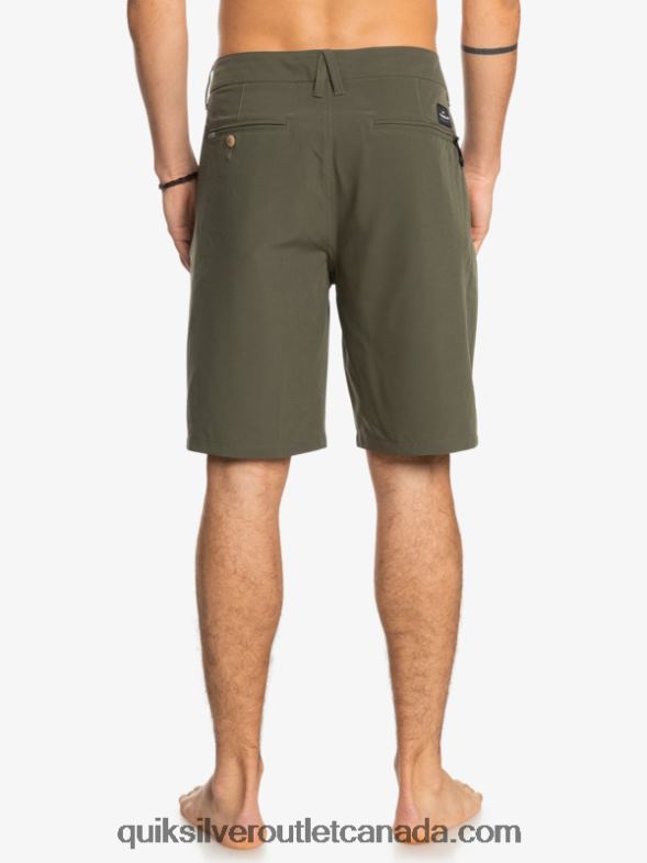 CA Quiksilver Men Ocean Union Amphibian 20 Hybrid Shorts grape leaf TX4R2150