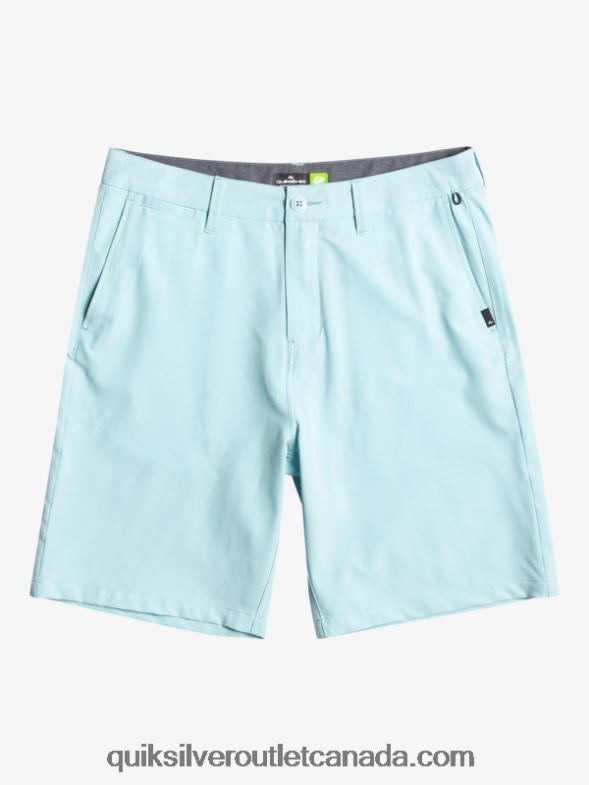 CA Quiksilver Men Ocean Union Amphibian 20 Hybrid Shorts sky blue TX4R2145