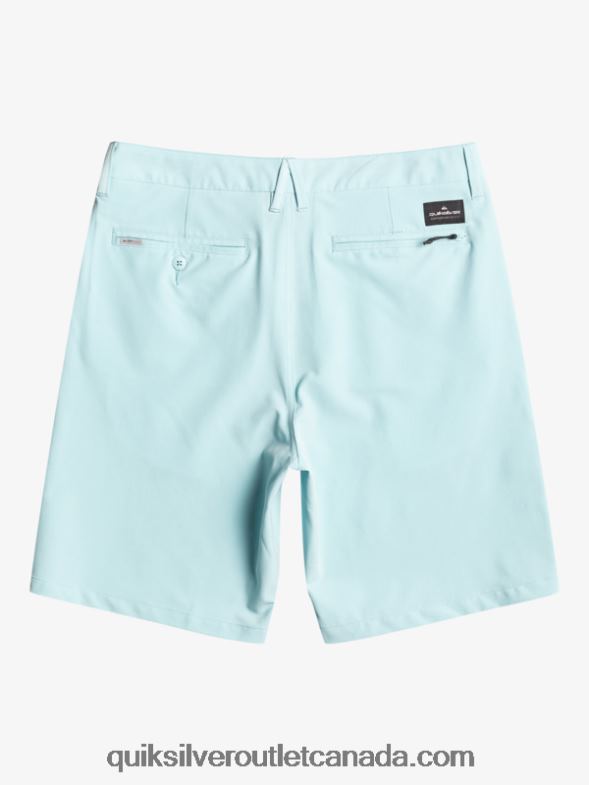 CA Quiksilver Men Ocean Union Amphibian 20 Hybrid Shorts sky blue TX4R2145