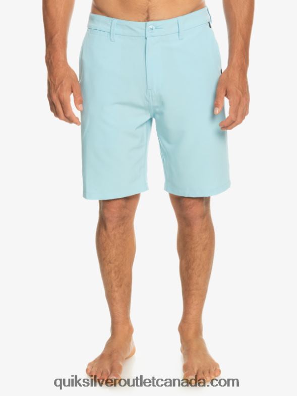 CA Quiksilver Men Ocean Union Amphibian 20 Hybrid Shorts sky blue TX4R2145