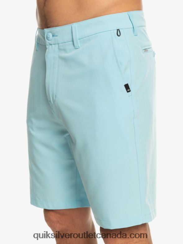 CA Quiksilver Men Ocean Union Amphibian 20 Hybrid Shorts sky blue TX4R2145